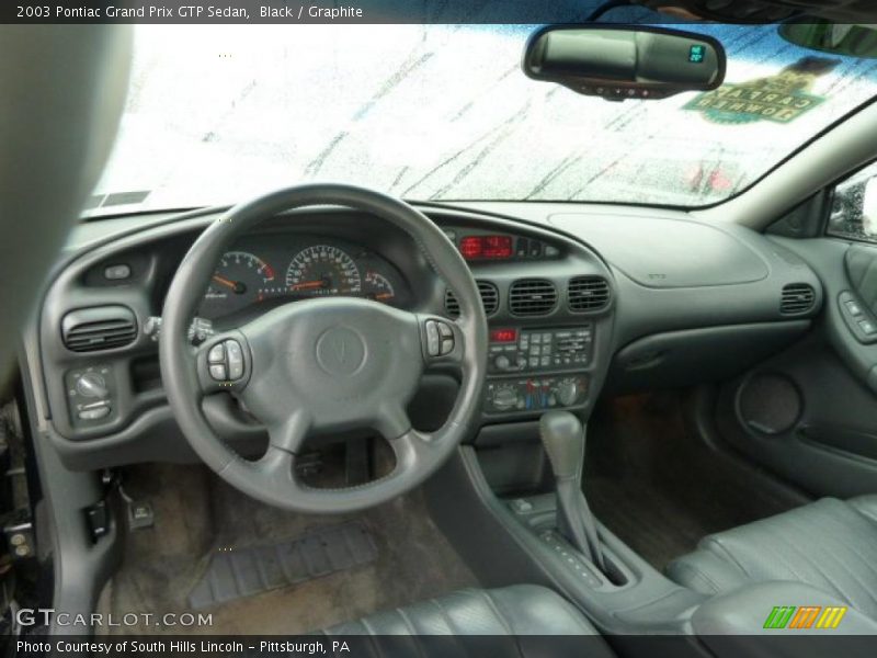 Graphite Interior - 2003 Grand Prix GTP Sedan 