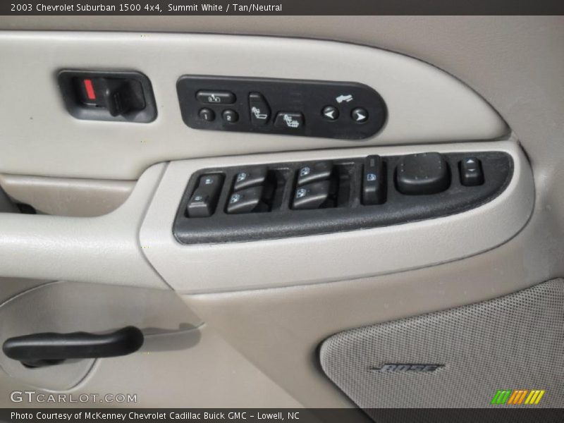 Summit White / Tan/Neutral 2003 Chevrolet Suburban 1500 4x4