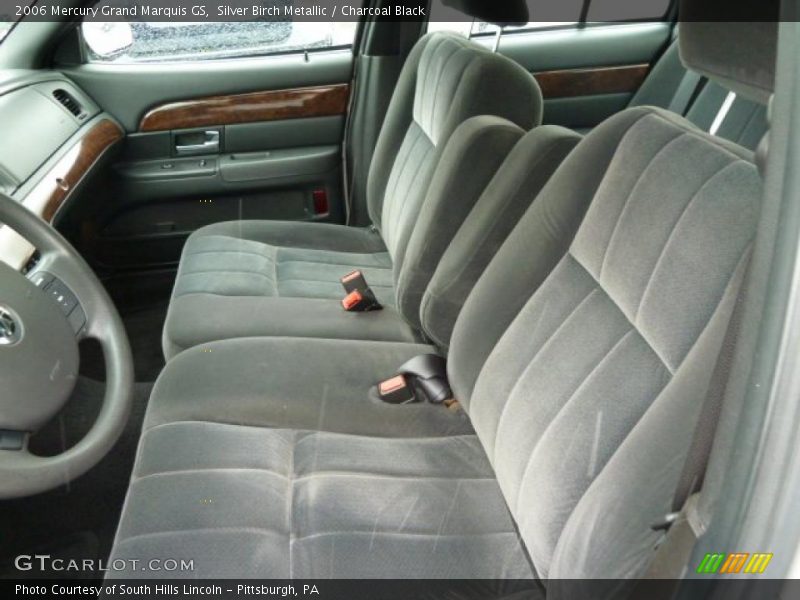 Silver Birch Metallic / Charcoal Black 2006 Mercury Grand Marquis GS