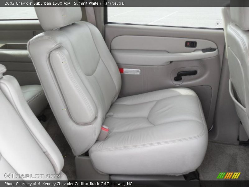 Summit White / Tan/Neutral 2003 Chevrolet Suburban 1500 4x4