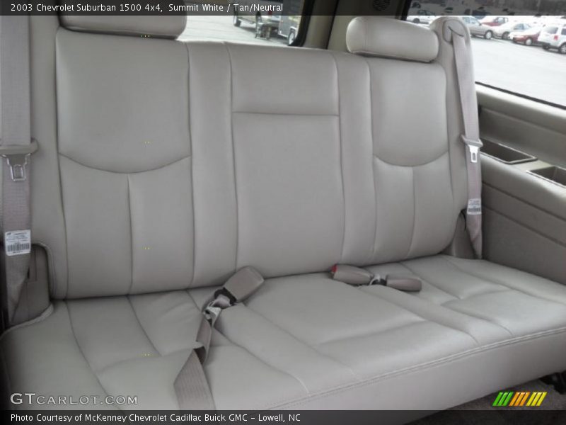 Summit White / Tan/Neutral 2003 Chevrolet Suburban 1500 4x4