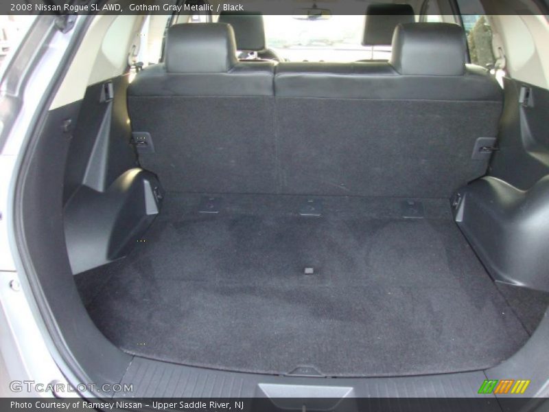 Gotham Gray Metallic / Black 2008 Nissan Rogue SL AWD