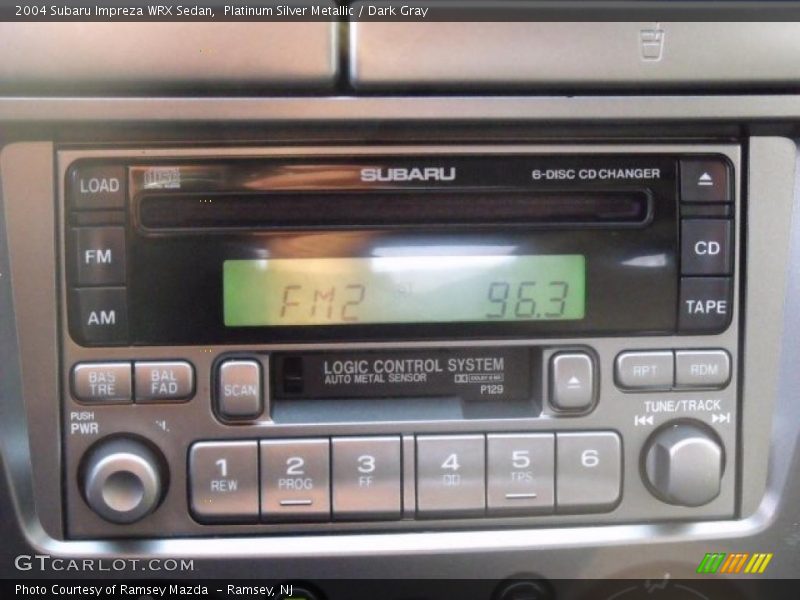 Controls of 2004 Impreza WRX Sedan