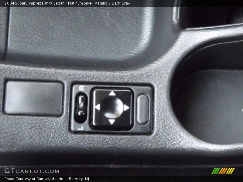 Platinum Silver Metallic / Dark Gray 2004 Subaru Impreza WRX Sedan