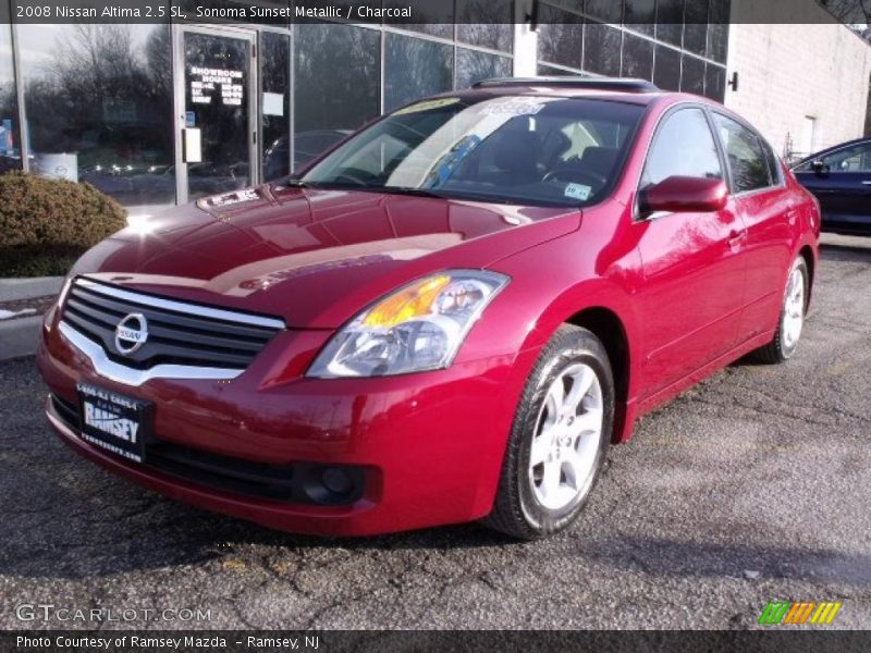 Sonoma Sunset Metallic / Charcoal 2008 Nissan Altima 2.5 SL