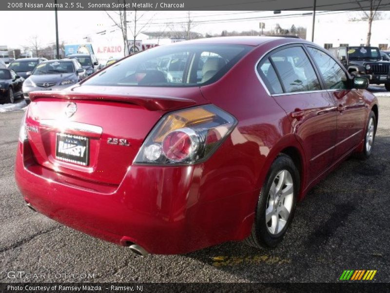 Sonoma Sunset Metallic / Charcoal 2008 Nissan Altima 2.5 SL