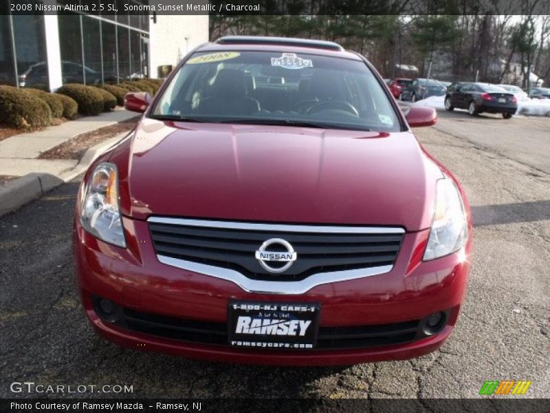Sonoma Sunset Metallic / Charcoal 2008 Nissan Altima 2.5 SL
