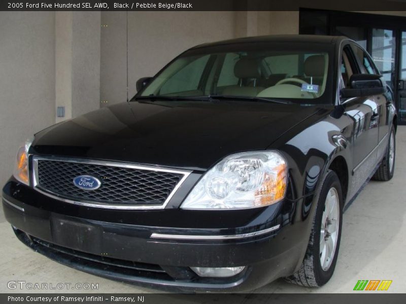 Black / Pebble Beige/Black 2005 Ford Five Hundred SEL AWD