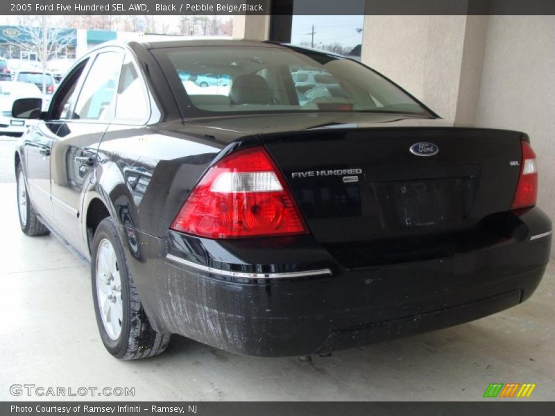 Black / Pebble Beige/Black 2005 Ford Five Hundred SEL AWD
