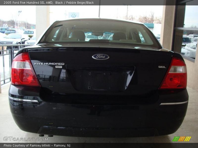 Black / Pebble Beige/Black 2005 Ford Five Hundred SEL AWD