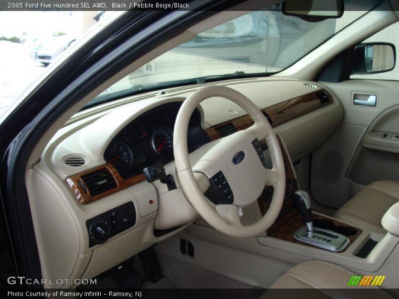  2005 Five Hundred SEL AWD Pebble Beige/Black Interior