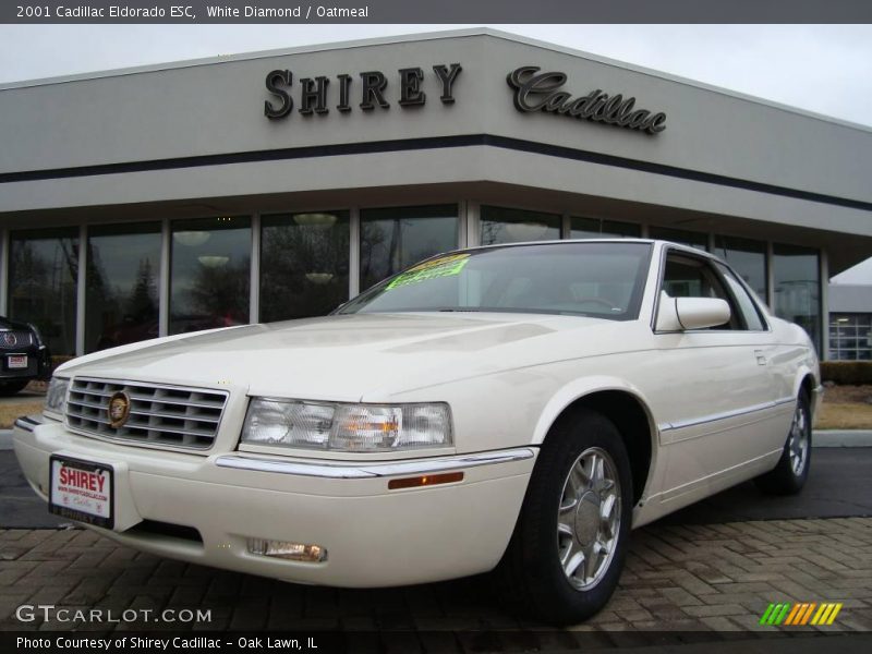 White Diamond / Oatmeal 2001 Cadillac Eldorado ESC