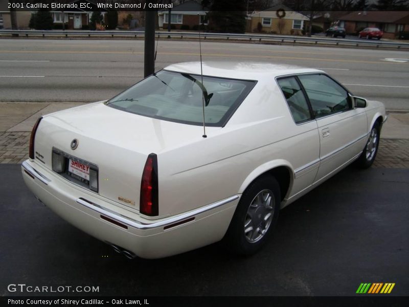 White Diamond / Oatmeal 2001 Cadillac Eldorado ESC