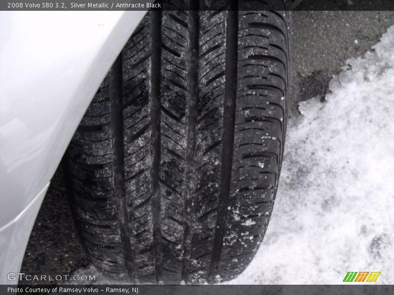 Silver Metallic / Anthracite Black 2008 Volvo S80 3.2