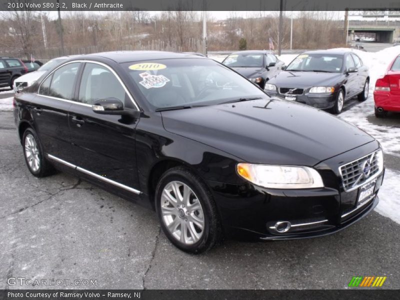 Black / Anthracite 2010 Volvo S80 3.2