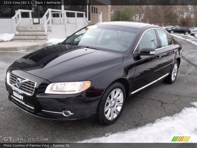 Black / Anthracite 2010 Volvo S80 3.2
