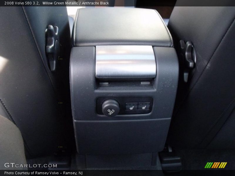 Willow Green Metallic / Anthracite Black 2008 Volvo S80 3.2