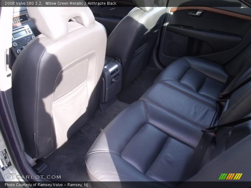 Willow Green Metallic / Anthracite Black 2008 Volvo S80 3.2