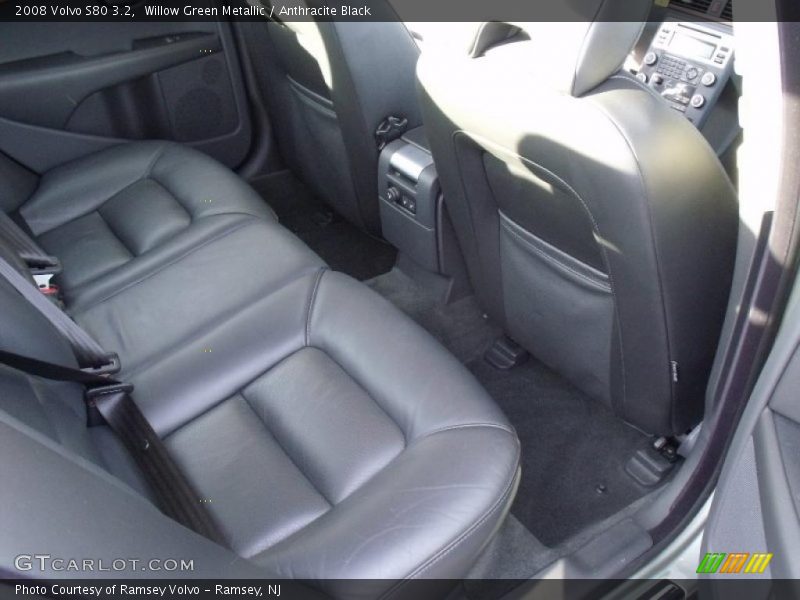 Willow Green Metallic / Anthracite Black 2008 Volvo S80 3.2