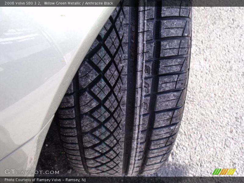 Willow Green Metallic / Anthracite Black 2008 Volvo S80 3.2