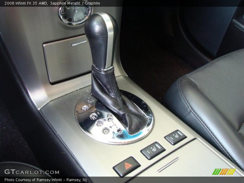 Sapphire Metallic / Graphite 2008 Infiniti FX 35 AWD