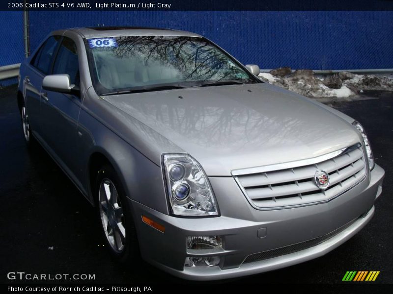 Light Platinum / Light Gray 2006 Cadillac STS 4 V6 AWD