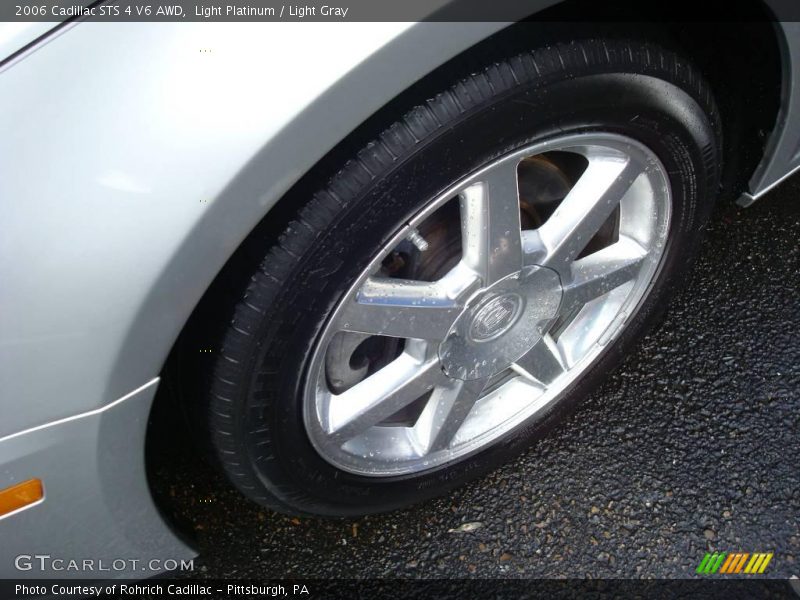Light Platinum / Light Gray 2006 Cadillac STS 4 V6 AWD
