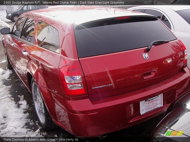 Inferno Red Crystal Pearl / Dark Slate Gray/Light Graystone 2005 Dodge Magnum R/T
