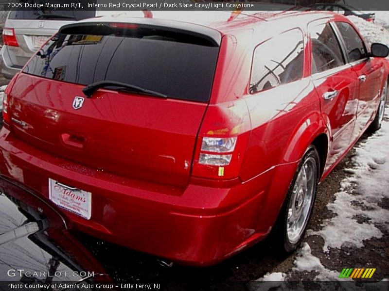 Inferno Red Crystal Pearl / Dark Slate Gray/Light Graystone 2005 Dodge Magnum R/T