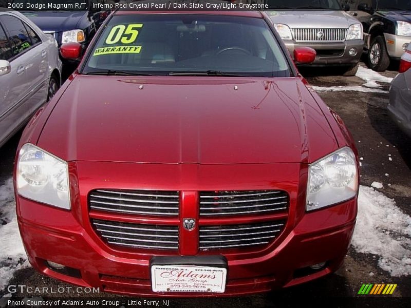 Inferno Red Crystal Pearl / Dark Slate Gray/Light Graystone 2005 Dodge Magnum R/T
