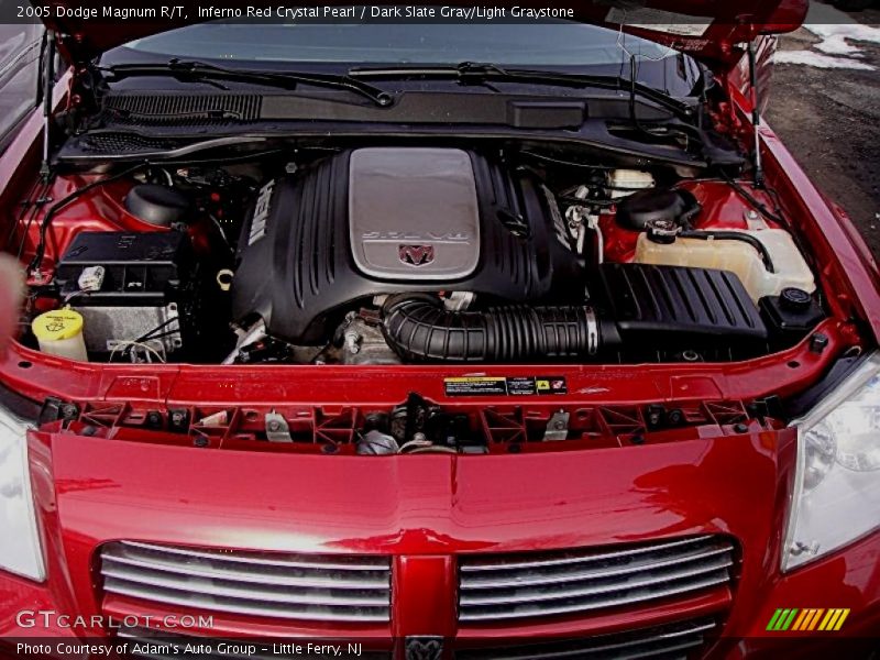 Inferno Red Crystal Pearl / Dark Slate Gray/Light Graystone 2005 Dodge Magnum R/T