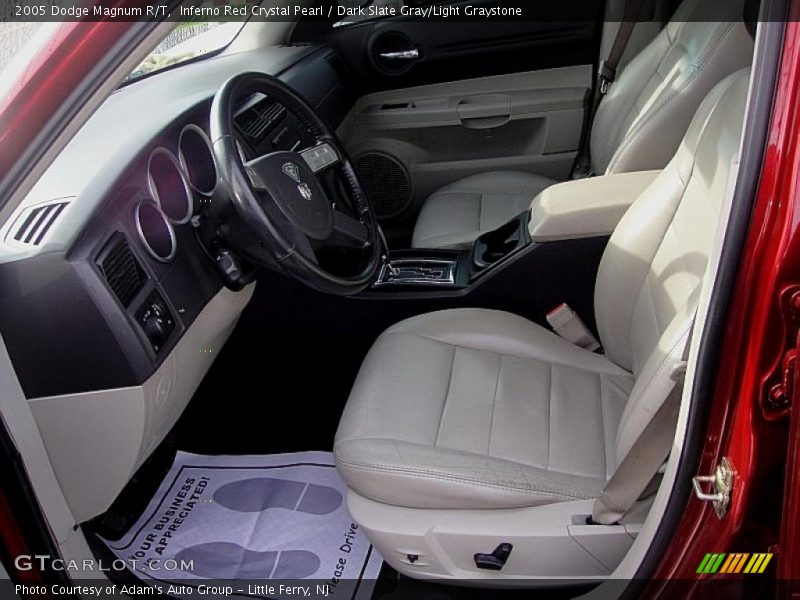 Inferno Red Crystal Pearl / Dark Slate Gray/Light Graystone 2005 Dodge Magnum R/T
