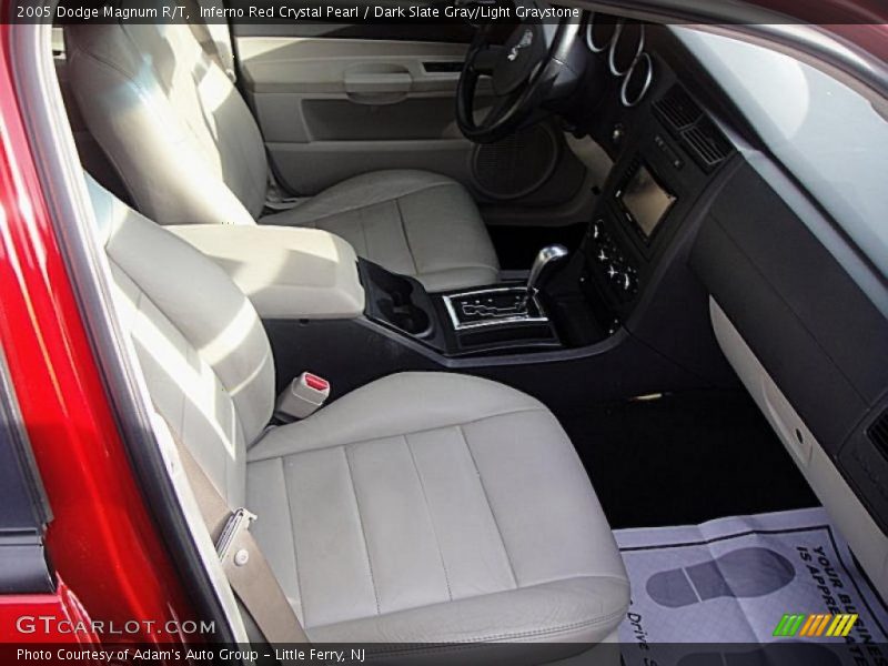 Inferno Red Crystal Pearl / Dark Slate Gray/Light Graystone 2005 Dodge Magnum R/T
