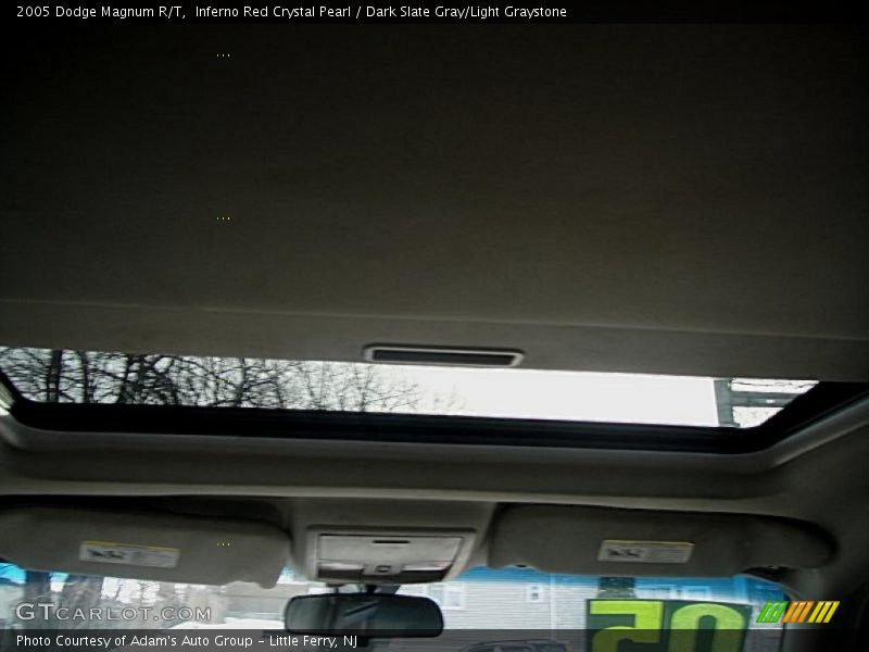 Inferno Red Crystal Pearl / Dark Slate Gray/Light Graystone 2005 Dodge Magnum R/T
