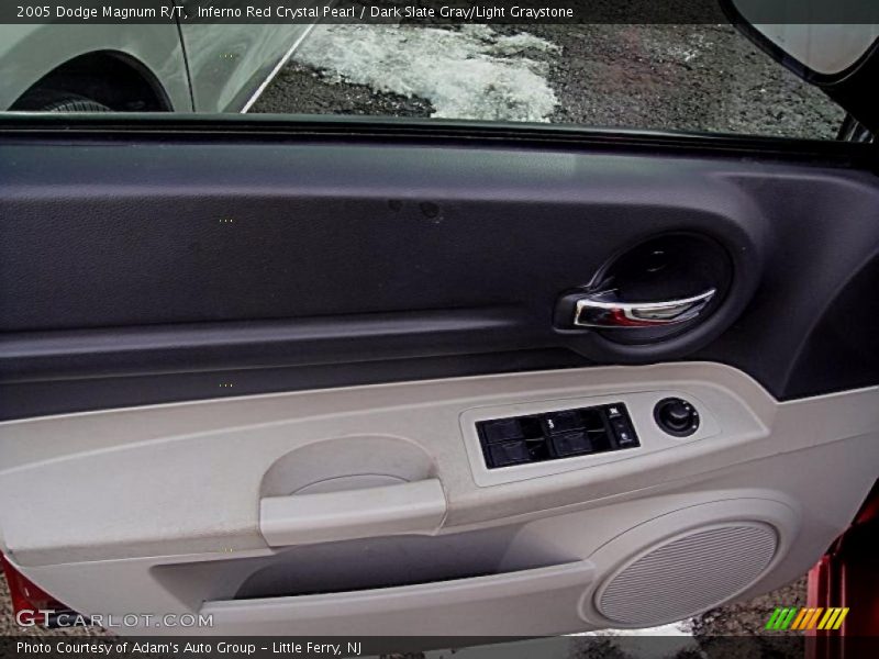 Inferno Red Crystal Pearl / Dark Slate Gray/Light Graystone 2005 Dodge Magnum R/T