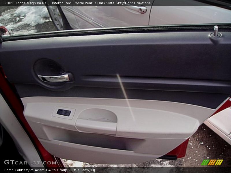 Inferno Red Crystal Pearl / Dark Slate Gray/Light Graystone 2005 Dodge Magnum R/T
