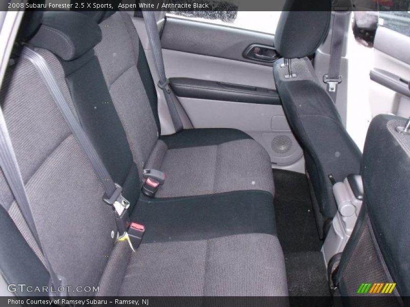 Aspen White / Anthracite Black 2008 Subaru Forester 2.5 X Sports