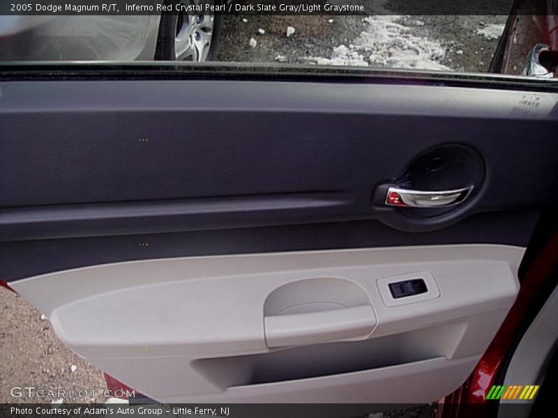 Inferno Red Crystal Pearl / Dark Slate Gray/Light Graystone 2005 Dodge Magnum R/T