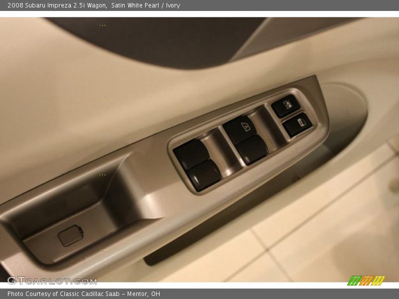 Satin White Pearl / Ivory 2008 Subaru Impreza 2.5i Wagon