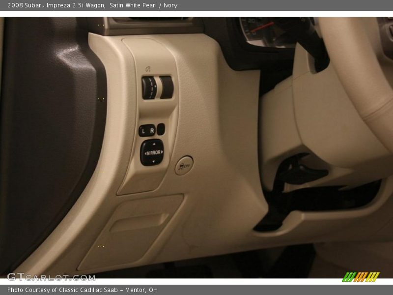 Satin White Pearl / Ivory 2008 Subaru Impreza 2.5i Wagon