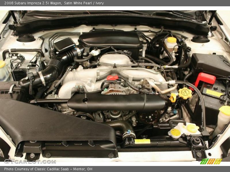 Satin White Pearl / Ivory 2008 Subaru Impreza 2.5i Wagon