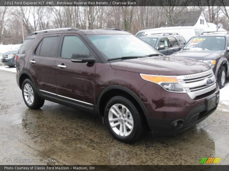  2011 Explorer XLT 4WD Bordeaux Reserve Red Metallic
