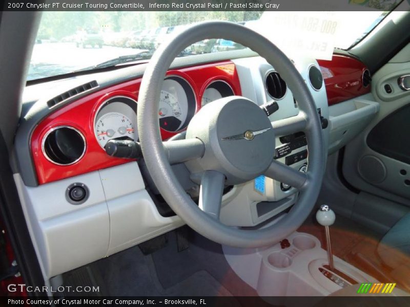 Dashboard of 2007 PT Cruiser Touring Convertible
