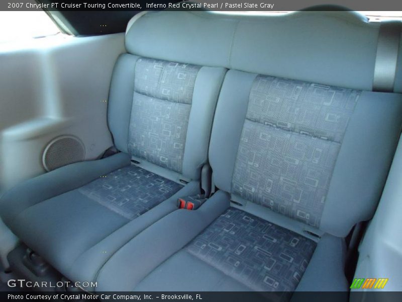 Inferno Red Crystal Pearl / Pastel Slate Gray 2007 Chrysler PT Cruiser Touring Convertible