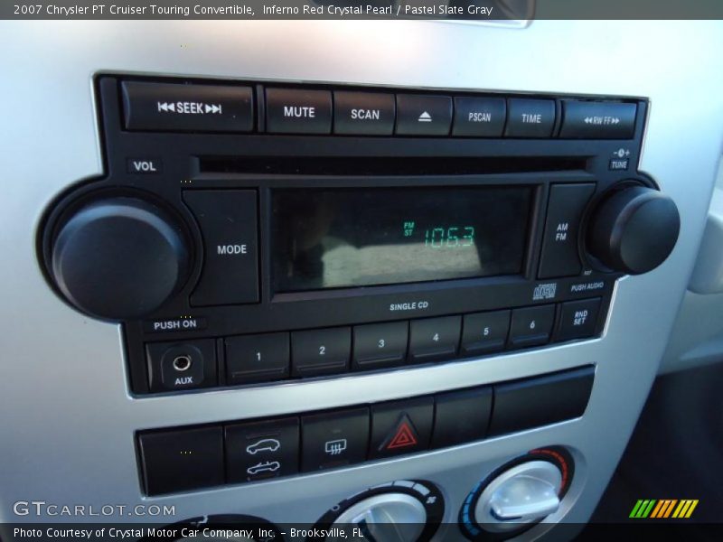 Controls of 2007 PT Cruiser Touring Convertible