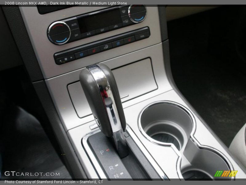 Dark Ink Blue Metallic / Medium Light Stone 2008 Lincoln MKX AWD