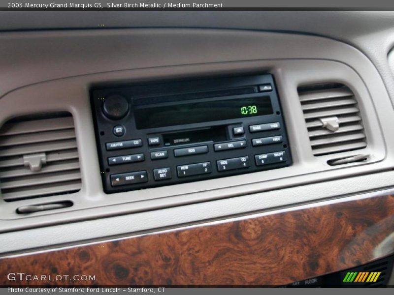 Silver Birch Metallic / Medium Parchment 2005 Mercury Grand Marquis GS