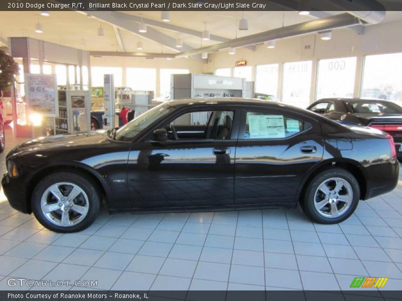 Brilliant Black Crystal Pearl / Dark Slate Gray/Light Slate Gray 2010 Dodge Charger R/T