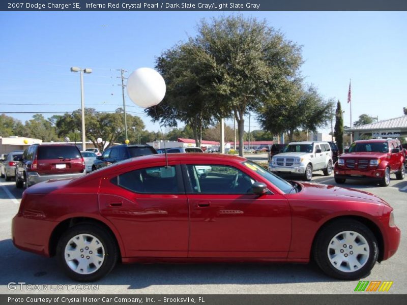 Inferno Red Crystal Pearl / Dark Slate Gray/Light Slate Gray 2007 Dodge Charger SE
