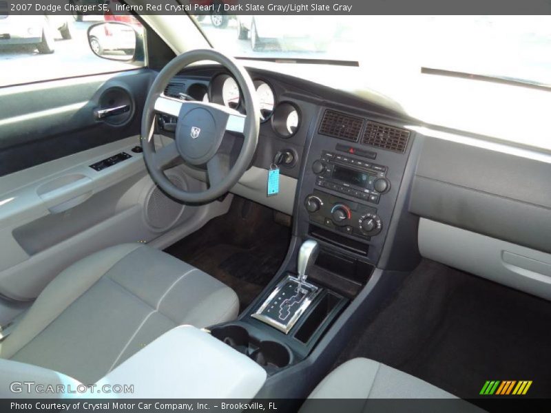 Inferno Red Crystal Pearl / Dark Slate Gray/Light Slate Gray 2007 Dodge Charger SE